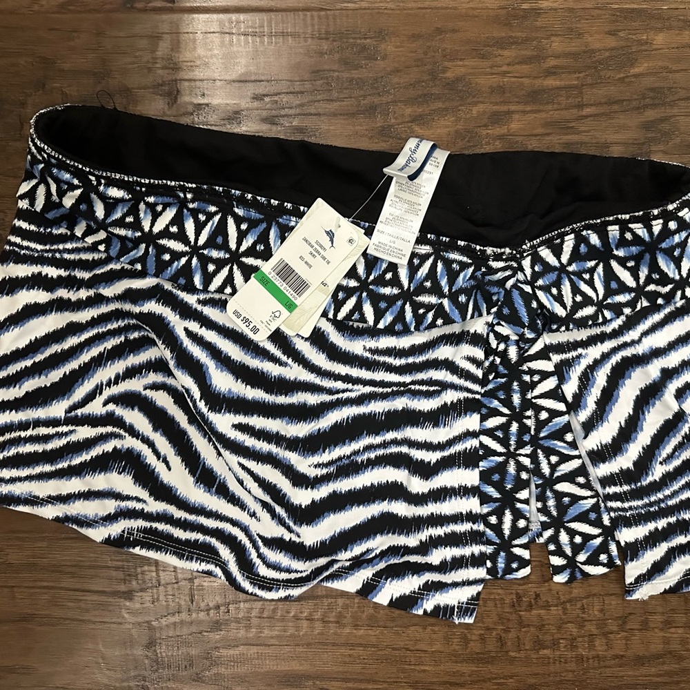 Tommy Bahama Zanzibar Shirred Bandini/Tankini 3 PIECE SET - Size XL/L - NWT $289 - Picture 12 of 13